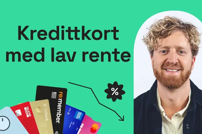 kredittkort med lav rente