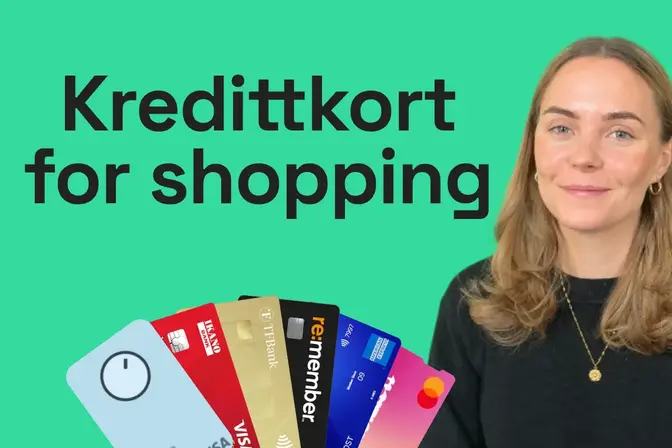 Kredittkort for shopping